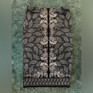 Max Edition Midi Pattern Skirt M